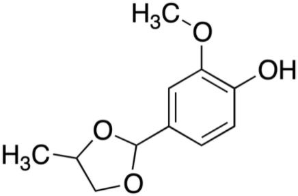 2-Methoxy-4-(4-methyl-1,3-dioxolan-2-yl)phenol